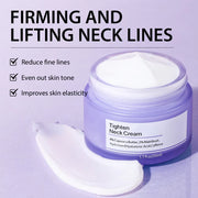 Tighten Lift Neck Cream Lightens Fine Lines Brightens Firms Nourishes Neck Cream Lightening Smoothing Moisturizer Neck Cream