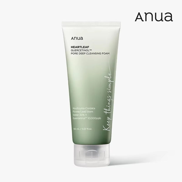 Anua Skincare Products Set Korean Original Facial Deep Cleansing:77% Soothing Toner& Heartleaf Pore Control Cleansing Oil