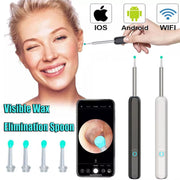 Wireless HD Wax Remover Camera Smart Visual Ear Endoscope Spoon Pick Cleaner