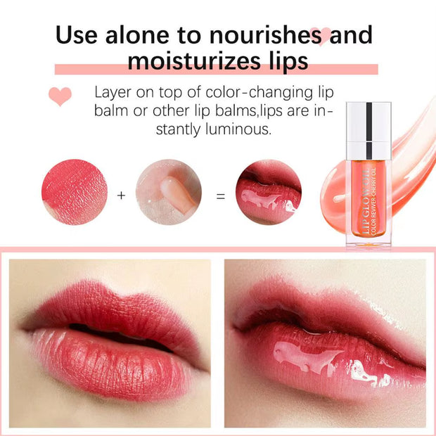 6Ml Sext Lip Oil Hydrating Plumping Lip Coat for Lipstick Lipgloss Tinted Lip Plumper Serum Bb Lips Glow Oil Treatment J3I4