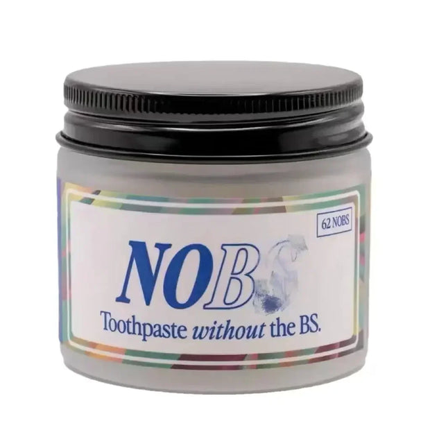 Solid Toothpaste Nobs without the BS Tablets Flavors Teeth Breath Mouthwash Smoke Remove Bad Whitening Fresh Charcoal Stains