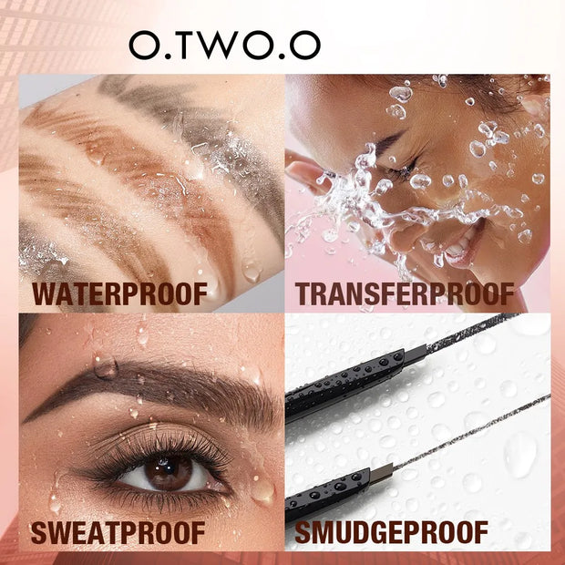 3 in 1 Eyebrow Pencil with Eyebrow Trimmer Long Lasting Precise Brow Definer Natural Color Waterproof Eye Brow Pen