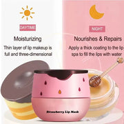 Honey Lip Balm Moisturizing Nourishing Anti-Wrinkle Lip Mask Anti-Cracking Fade Lip Lines Whitening Lip Care Skin Care Products