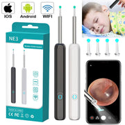 Wireless HD Wax Remover Camera Smart Visual Ear Endoscope Spoon Pick Cleaner