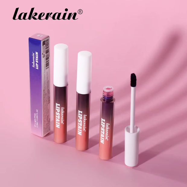 3Pcs Lip Stain Peel off and Reveal - Long Lasting Waterproof Pink Lip Tint Transfer Proof Natural Lip Stain for Women Cosmetics